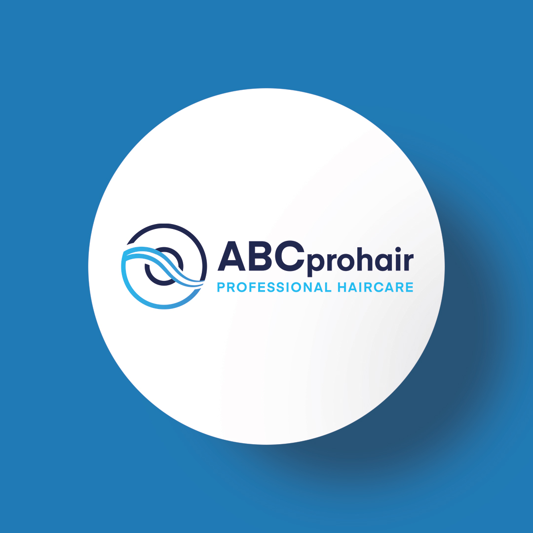 Logo design ABC Prohair – Professionele haarverzorging in een modern jasje